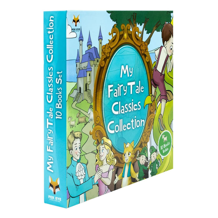 My FairyTale Classic 10 Picture Books Collection (Aladdin, Beauty and Beast, Puss In Boots, Jack and The Beanstalk, Hansel and Gretel) - The Book Bundle