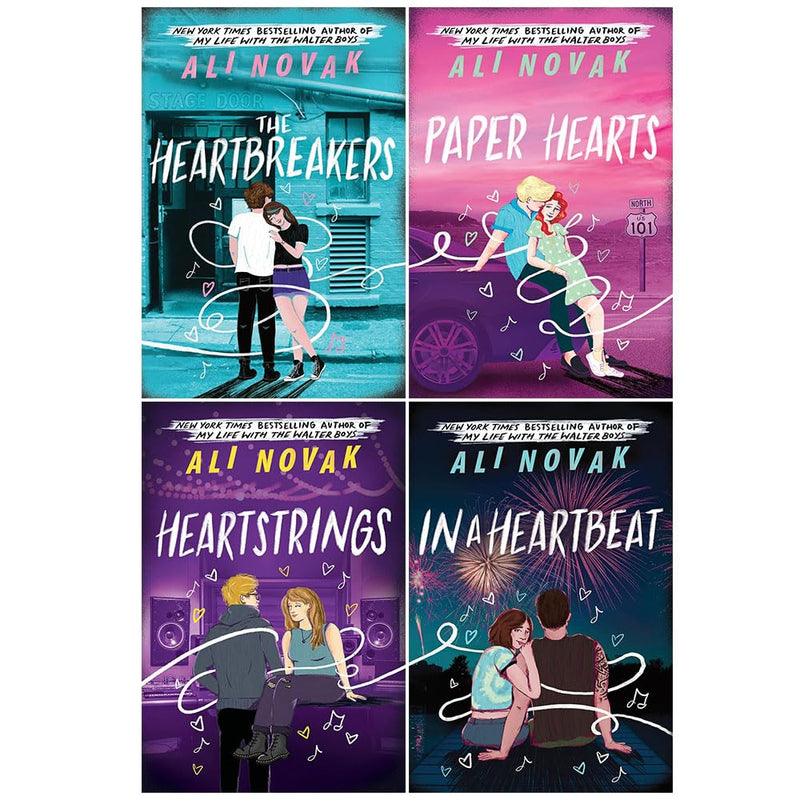 The Heartbreak Chronicles 4 Books Collection Set by Ali Novak - Fiction - Paperback