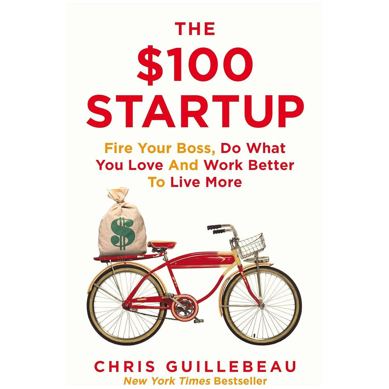 Chris Guillebeau 4 Books Collection Set (Time Anxiety, Side Hustle, The Happiness of Pursuit, The $100 Startup) - The Book Bundle