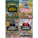 Disney Search and Find Activity Book Set 1: 4 Books Collection Set (Where's Bruno?, Where's Stitch?, Where's Mickey? and Where's Minnie?) - The Book Bundle