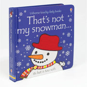 Cover image of "That's Not My Snowman" by Fiona Watt, a Christmas and winter-themed children's book for babies and toddlers.