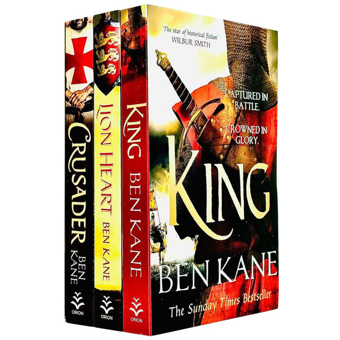 Richard the Lionheart Collection 3 Books Set By Ben Kane - The Book Bundle