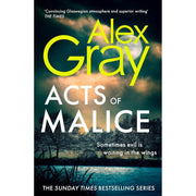 DSI William Lorimer series 20-22 Collection by Alex Gray, includes Questions for a Dead Man, Out of Darkness, Acts of Malice, Sphere Ltd.