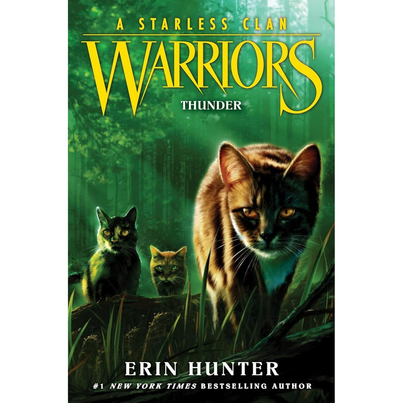 Warriors: A Starless Clan 6 Books Collection Set by Erin Hunter - Fiction - Paperback