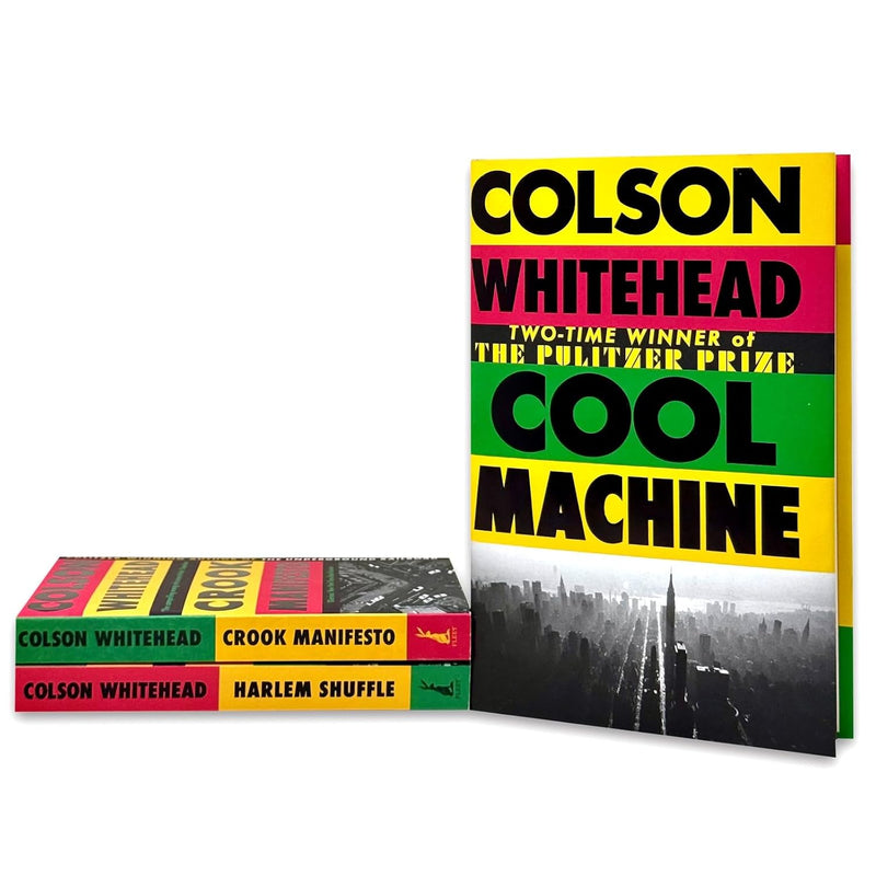 Harlem Shuffle, Crook Manifesto, & Cool Machine 3 Books Collection Set by Colson Whitehead - Fiction - Mixed Format