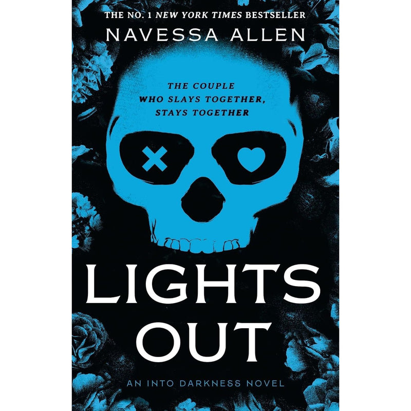 Set of three paperback fiction books from the Into Darkness series by Navessa Allen, published by Quercus Ltd.