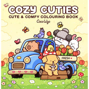 Coco Wyo Cozy Colouring Books 5 Books Set (Cozy Corner, Cozy Cuties, Cozy Friends, Cozy Vibes, Girl Moments) - The Book Bundle