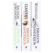 Brandon Sanderson 3 Books Collection Set (Arcanum Unbounded, Elantris & Warbreaker) - The Book Bundle