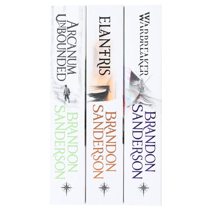 Brandon Sanderson 3 Books Collection Set (Arcanum Unbounded, Elantris & Warbreaker) - The Book Bundle