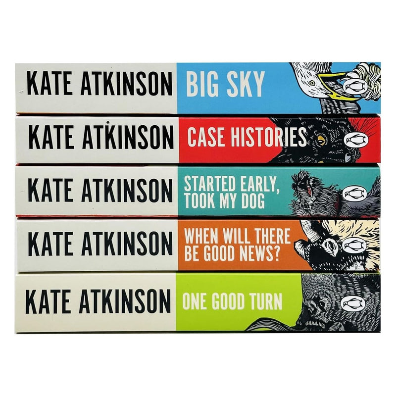 Jackson Brodie Series 5 Books Collection Set by Kate Atkinson - The Book Bundle