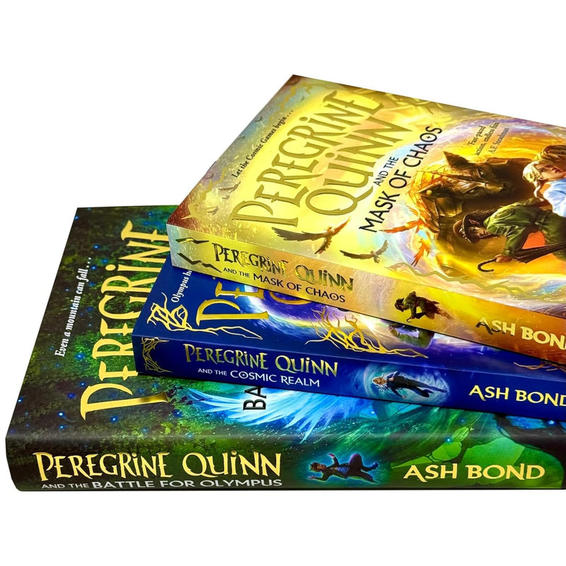 Peregrine Quinn and the Cosmic Realm 3 Books Collection Set by Ash Bond