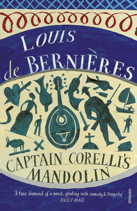 Vintage Louis de Bernières book set including Captain Corelli's Mandolin, Light Over Liskeard, Birds Without Wings in paperback.