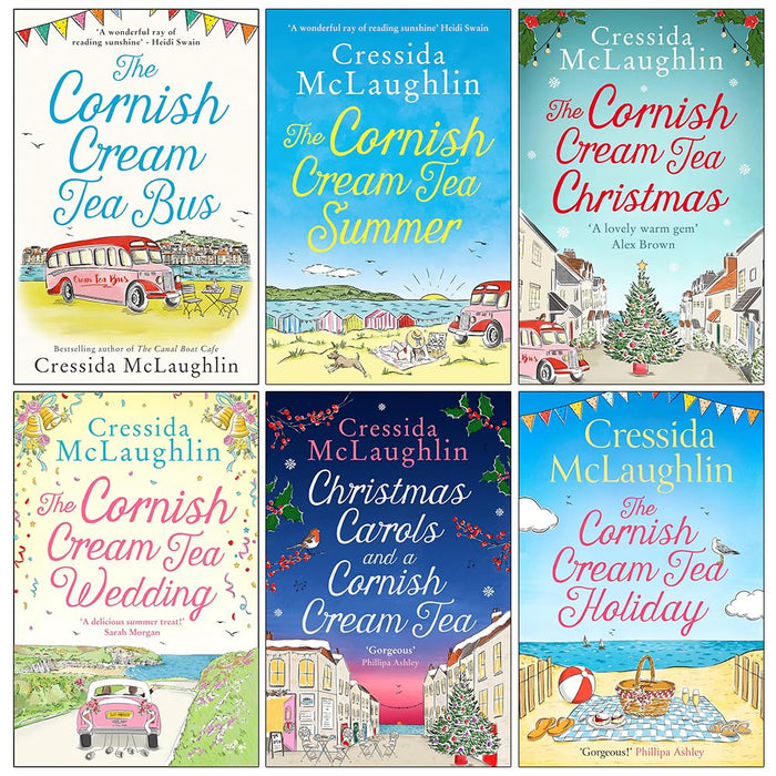 The Cornish Cream Tea Series Collection 6 Books Set By Cressida McLaughlin - The Book Bundle