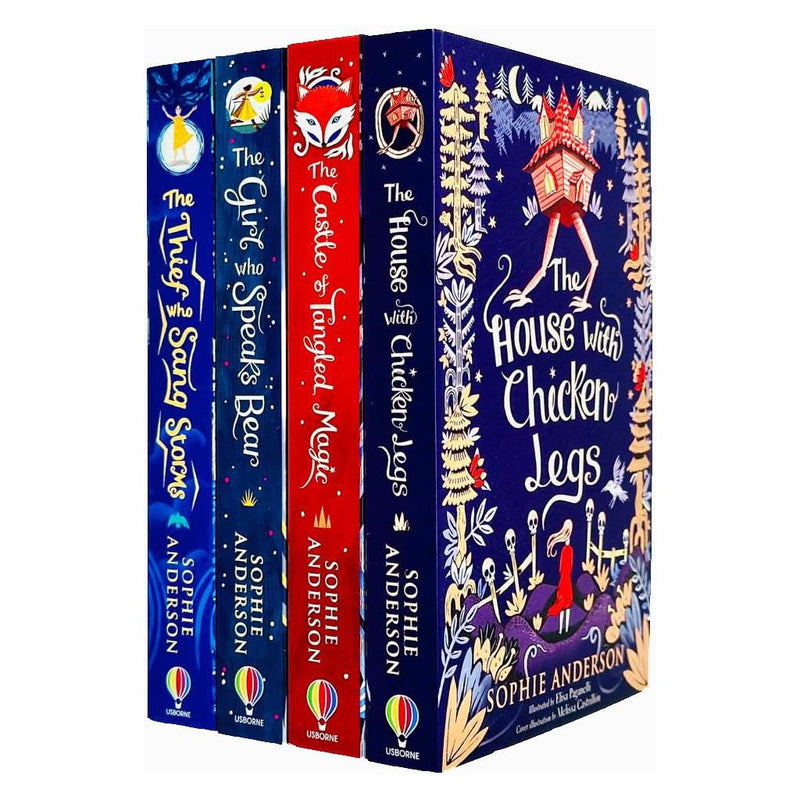 Sophie Anderson Collection 4 Books Set (House with Chicken Legs, Girl Who Speaks Bear) - The Book Bundle