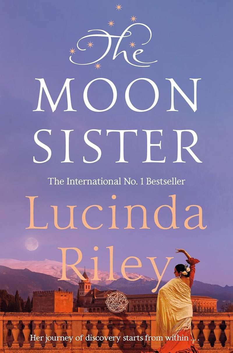 Set of three paperback fiction books from the Seven Sisters collection by Lucinda Riley, featuring colorful cover art.