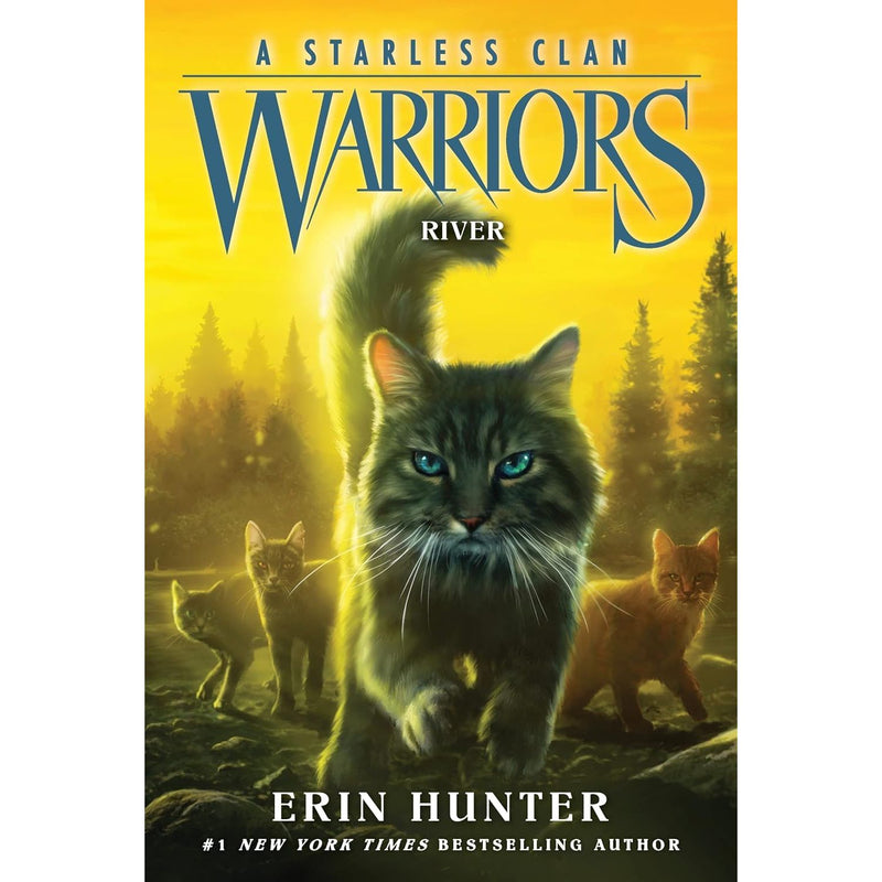 Warriors: A Starless Clan 6 Books Collection Set by Erin Hunter - Fiction - Paperback