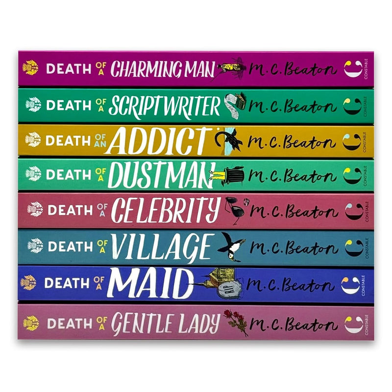 Hamish Macbeth Classic Mysteries 8 Books Collection Set by M.C. Beaton - Fiction - Paperback