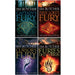 Jim Butcher Codex Alera Series 4 Books Collection Set (Captain's Fury, First Lord's Fury, Cursor's Fury, Furies Of Calderon) - The Book Bundle
