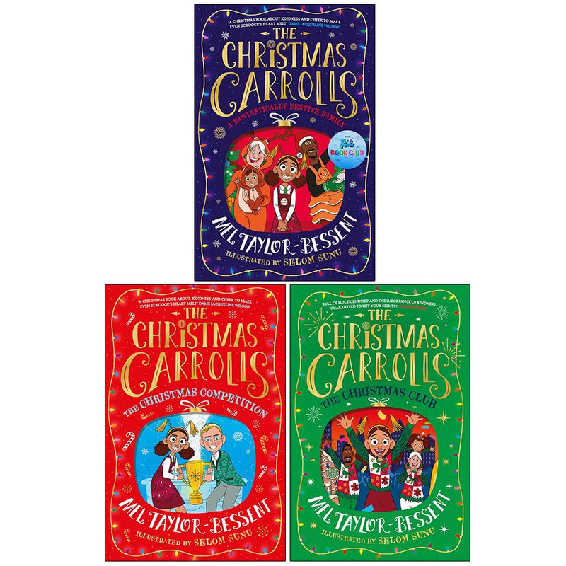 The Christmas Carrolls Series by Mel Taylor-Bessent 3 Books Collection Set - Fiction - The Book Bundle