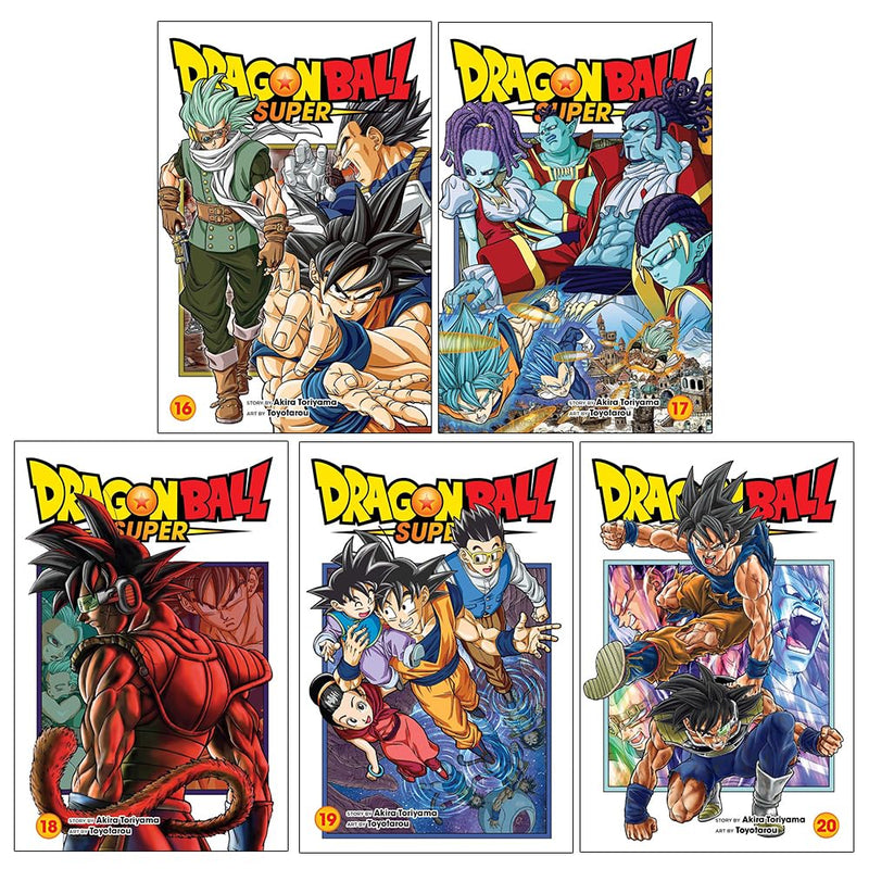 Dragon Ball Super 5 Books Collection Set by Akira Toriyama - Fiction - Paperback