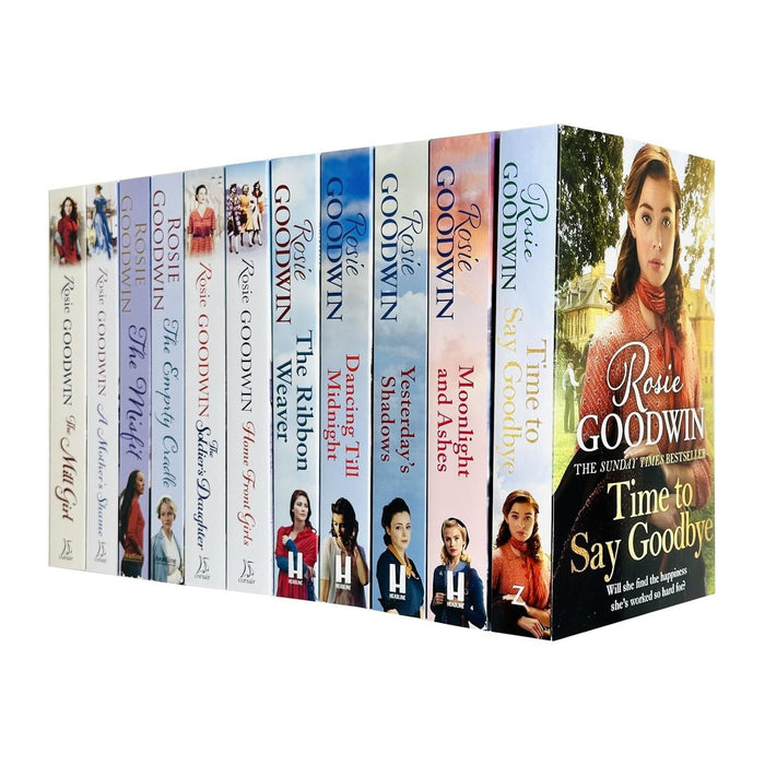 Rosie Goodwin 11 Books Collection Set (Dancing Till Midnight, Yesterday's Shadows) - The Book Bundle