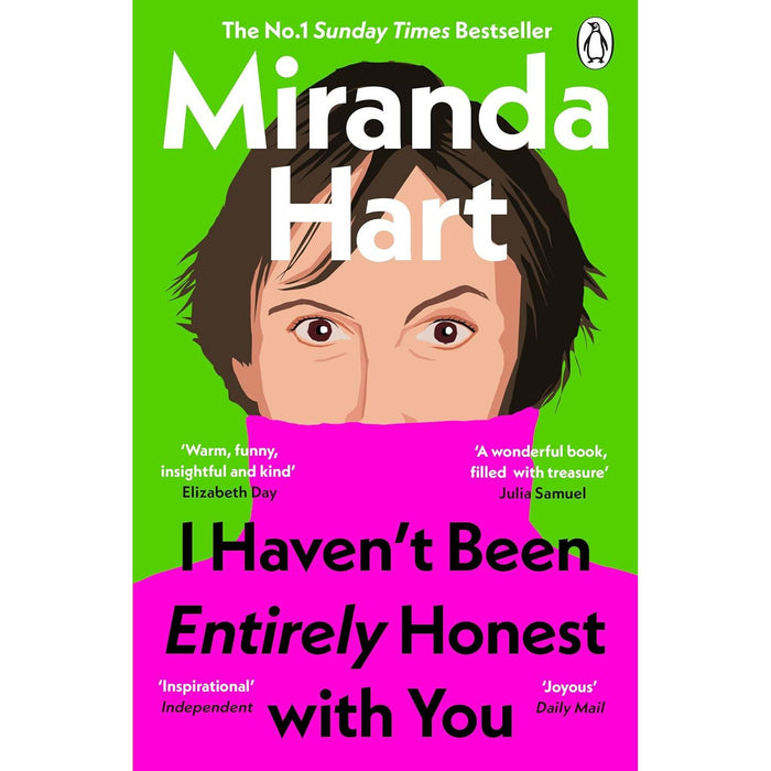 Miranda Hart 3 Books Collection Set Is It Just Me?, Peggy and Me, I Haven’t Been Entirely Honest with You - The Book Bundle