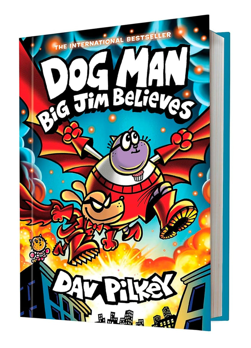 Dog Man 14: Big Jim Believes by Dav Pilkey - Ages 7-9 - Paperback