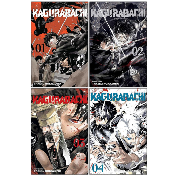 Kagurabachi Volume 1-4 Books Collection Set By Takeru Hokazono - The Book Bundle