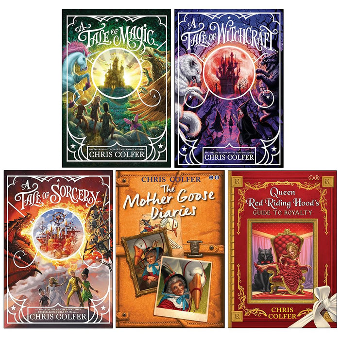 Chris Colfer A Tale of Magic & The Land of Stories 5 Books Collection Set (A Tale of Magic...) - The Book Bundle