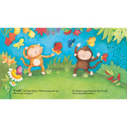 Night Monkey, Day Monkey paperback by Julia Donaldson, published by Egmont, featuring colorful illustrated cover art.