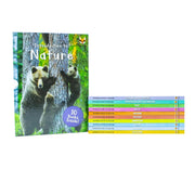 Set of 10 hardback Nature Discovery books on animals and habitats for children ages 3-8, by Jasmine Brooke and Fox Eye Publishing.