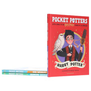 Harry Potter: Pocket Potters by J.K. Rowling Illustrated 3 Books Collection Set (Harry Potter, Ron Weasley & Hermione Granger) - The Book Bundle