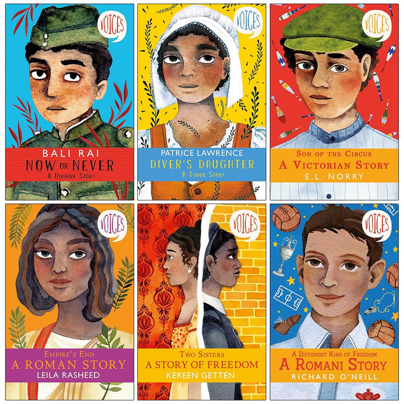 Voices Series 6 Books Collection Set (Now or Never, Diver's Daughter, Son of the Circus) - The Book Bundle