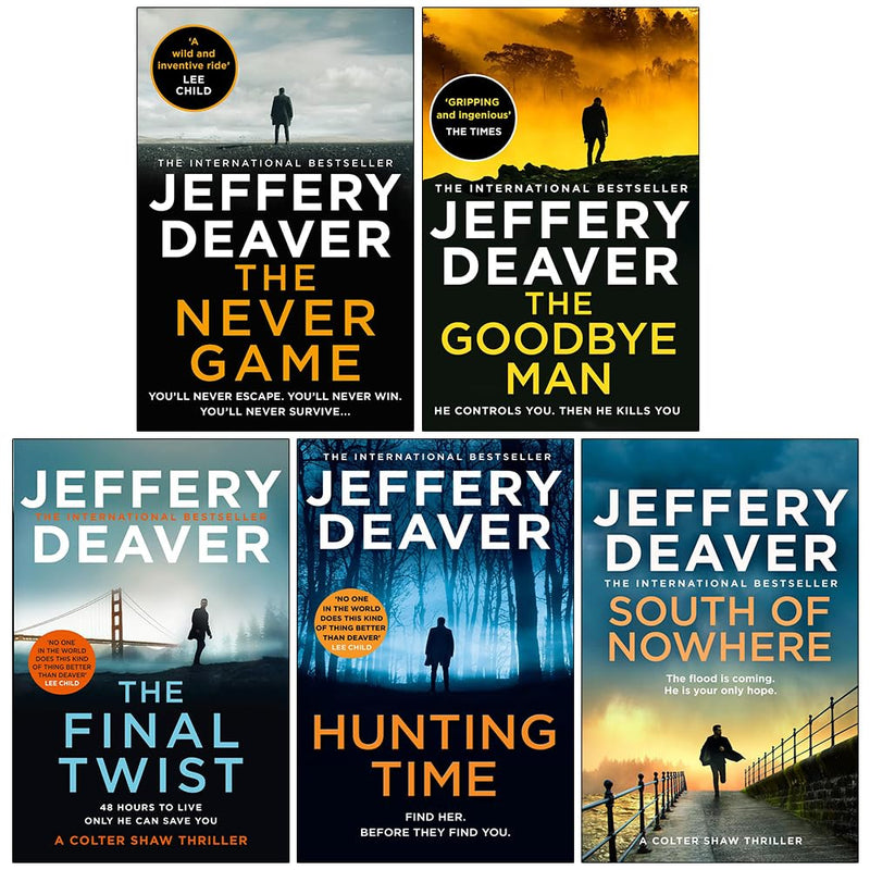 Colter Shaw Series 5 Books Collection Set By Jeffery Deaver - Fiction - Paperback