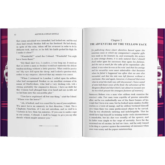 The Memoirs of Sherlock Holmes: Wilco Classics Sprayed Edge Premium by Arthur Conan Doyle - The Book Bundle