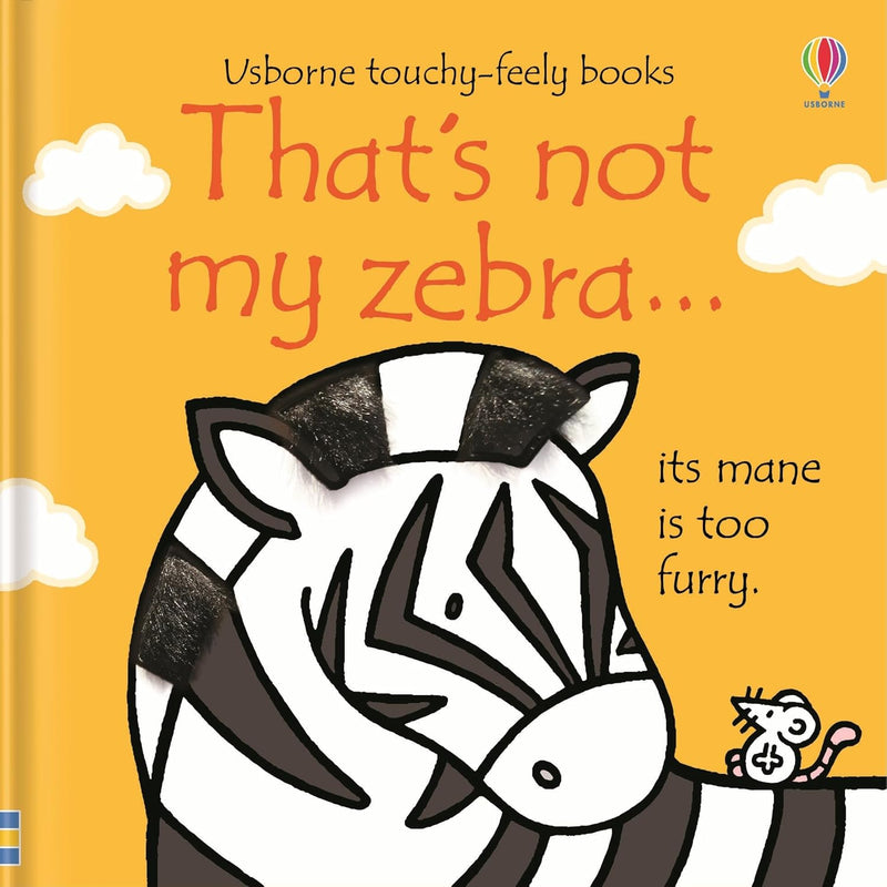 That's Not My 5-Book Collection set by Fiona Watt, Usborne Publishing, featuring colorful board books for children aged 0–3.
