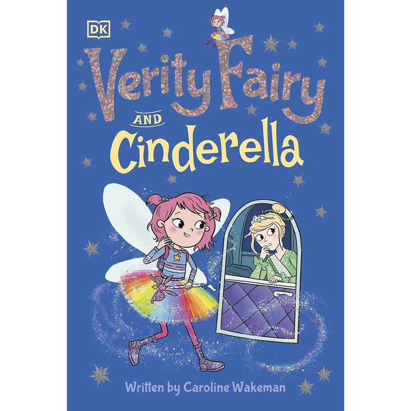 Set of four fairy tale books including Sleeping Beauty, Snow White, Rapunzel, and Cinderella by Caroline Wakeman in paperback by DK Children.