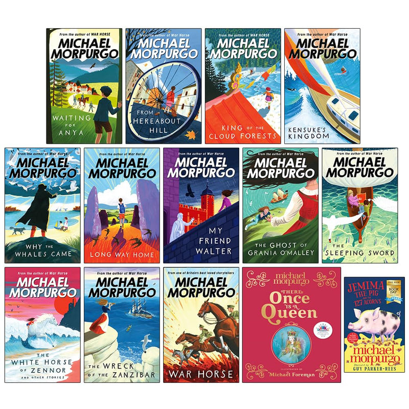 Kensuke's Kingdom, War Horse & Waiting for Anya 14 Books Collection Set by Michael Morpurgo - Fiction - Mixed Format