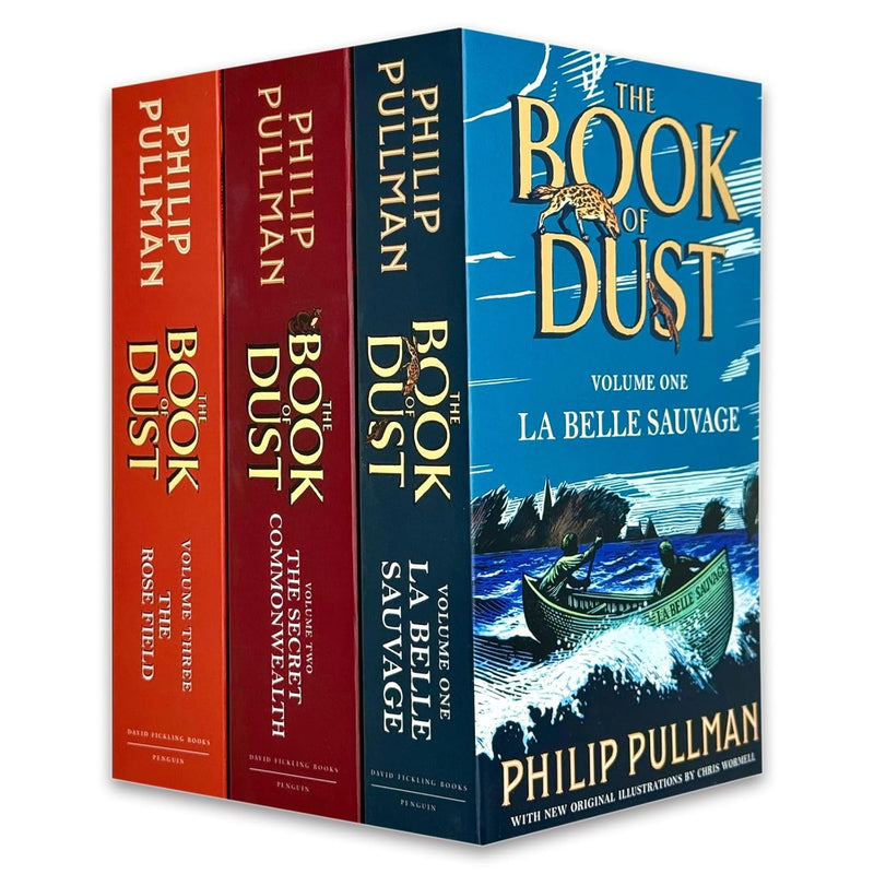 Philip Pullman 3 Books Collection Set (La Belle Sauvage, The Rose Field(HB), The Secret Commonwealth)