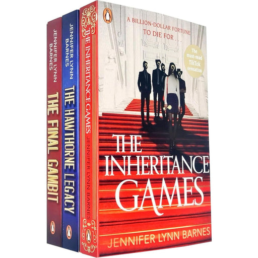 Inheritance Games Collection 3 Books Set by Jennifer Lynn Barnes Final Gambit - The Book Bundle