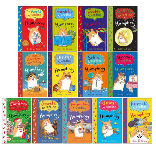 According to Humphrey Series 1-13 Books Collection Set By Betty G. Birney - The Book Bundle