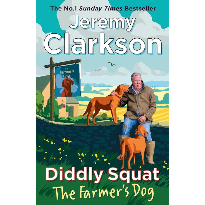 Diddly Squat Series 5 Books Collection Set By Jeremy Clarkson (A Year On The Farm, Home to Roost, The Farmer's Dog) - The Book Bundle
