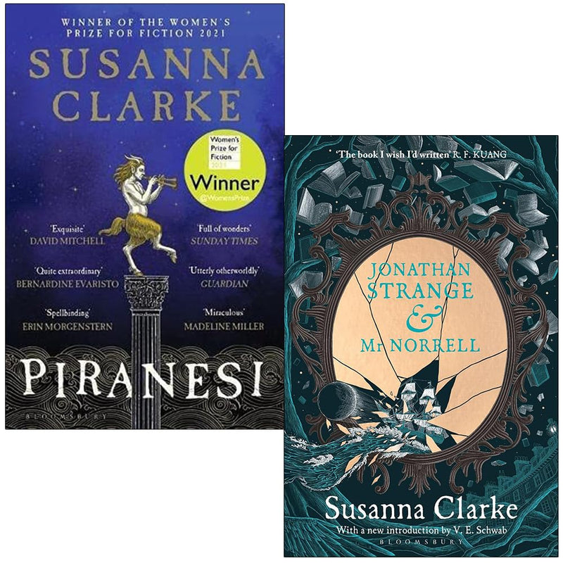 Susanna Clarke Collection 2 Books Set Piranesi, Jonathan Strange Mr Norrell - The Book Bundle