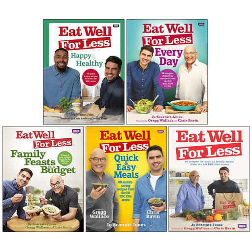 Eat Well For Less Collection 5 Books Set By Jo Scarratt-Jones - The Book Bundle