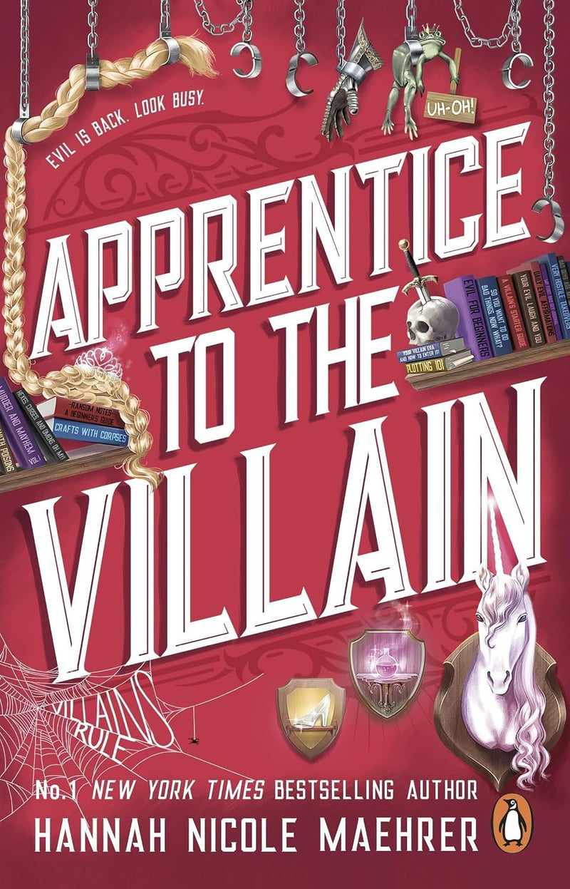 Assistant And The Villain 4 Books Collection Set By Hannah Nicole Maehrer - Fiction - Paperback