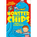Monster and Chips 3 Books Collection Set By David O'Connell (Monster and Chips Food Fright) - The Book Bundle