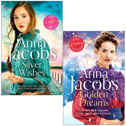 Anna Jacobs Jubilee Lake Series 2 Books Collection Set (Silver Wishes & Golden Dreams) - The Book Bundle