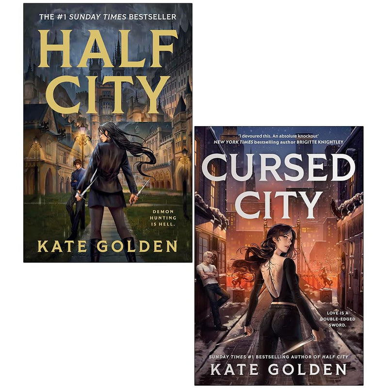 Harker Academy Series 2 Books Collection Set by Kate Golden - Fiction - Mixed Format