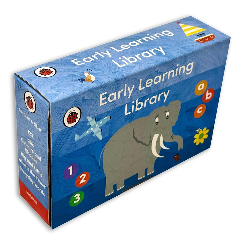 Ladybird Early Learning 6 Books Collection Box Set by Ladybird - Non Fiction - Hardcover
