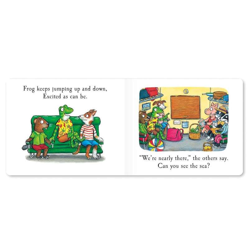 Frog's Day Out: A fun lift-the-flap book – the perfect summer holiday story for kids by Julia Donaldson